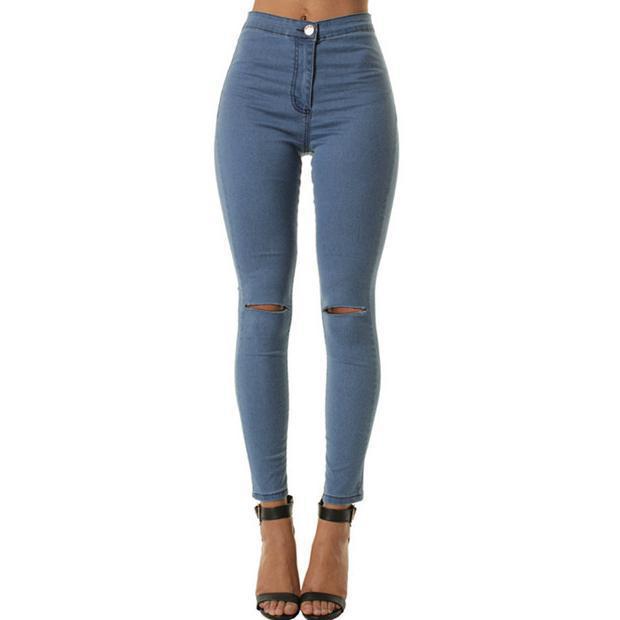 Fashion queen Ripped Jeans - girl season boutique