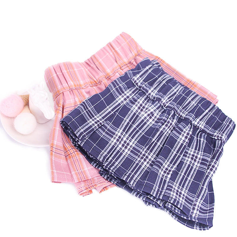 Mini uniform pleated skirt - girl season boutique