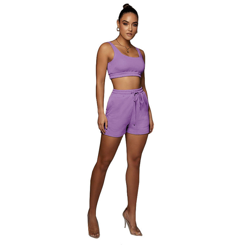 Ladies summer shorts Tracksuit - Girl Season Boutique