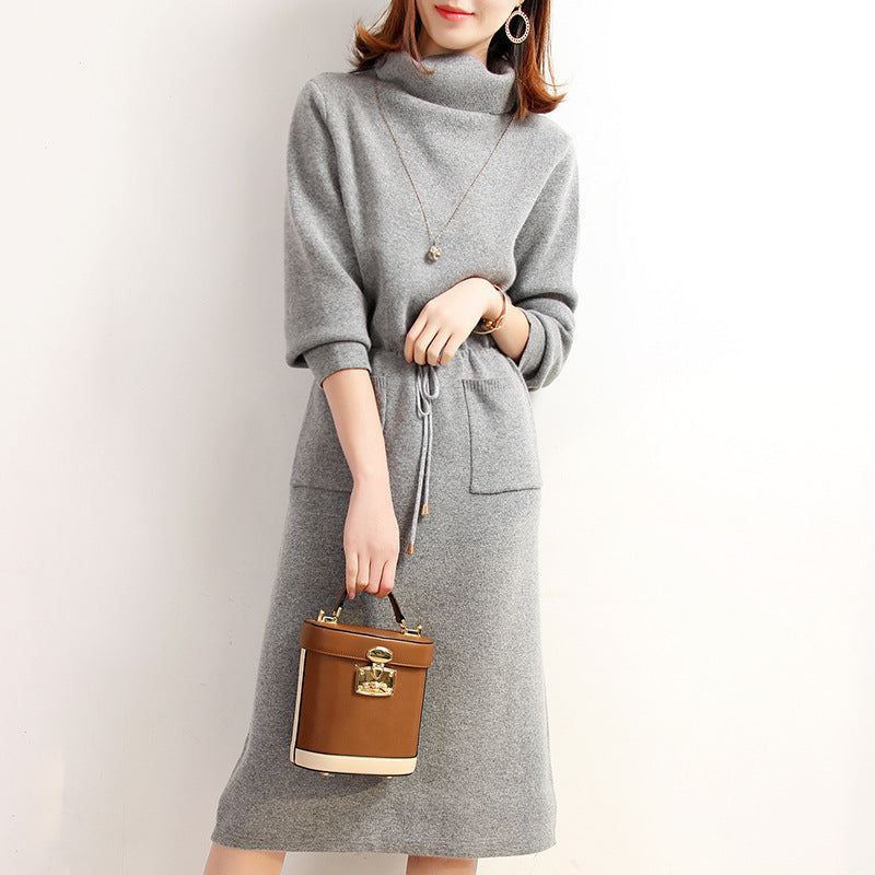 Women's Fashion Thickened Knitting Bottoming Skirt