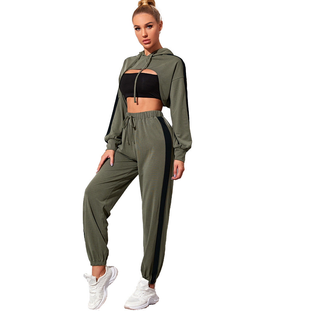 Gym and Running Yoga Wear Loose Casual Sports Suit