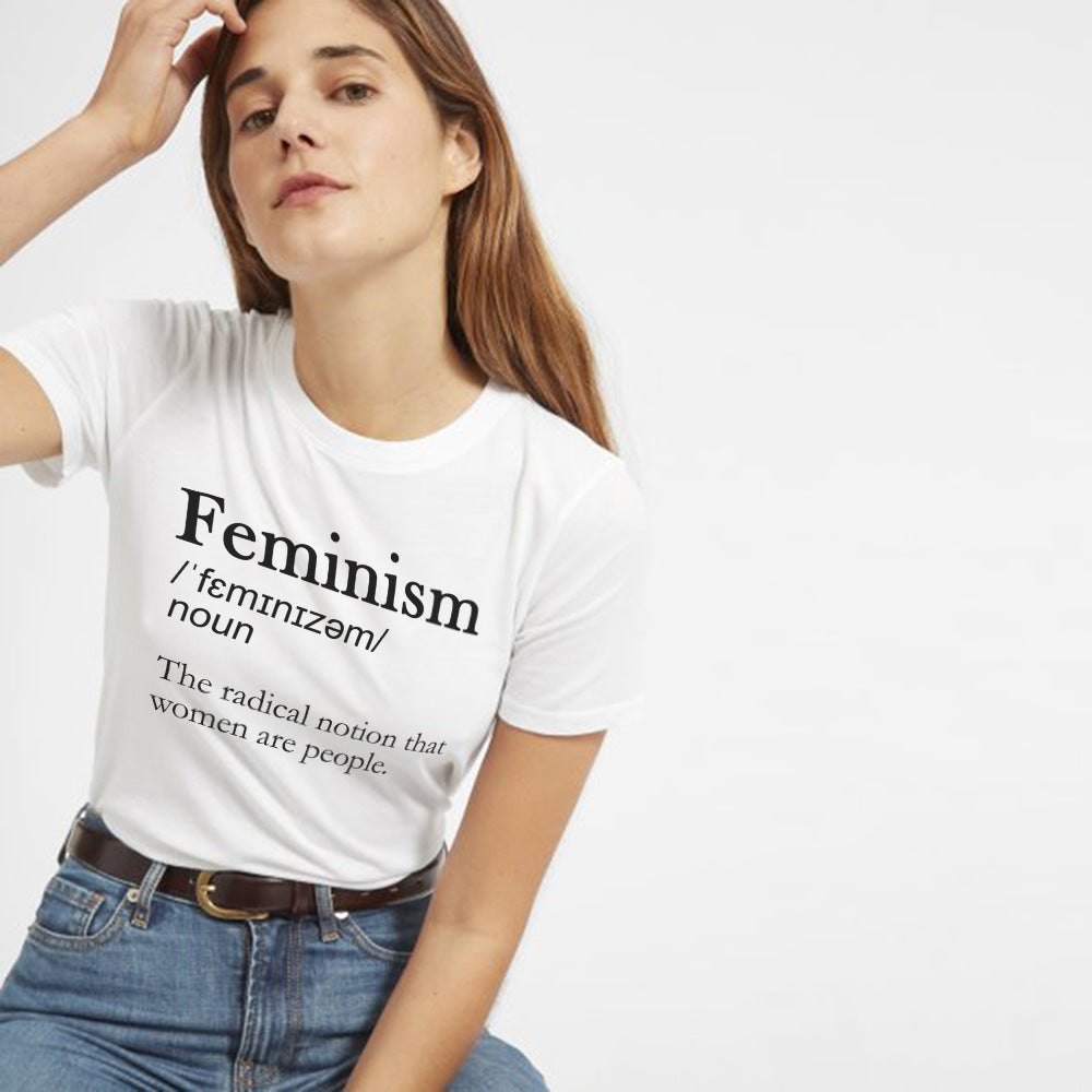 Feminist women’s T-shirt - girl season boutique