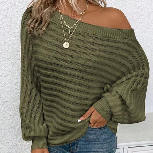 Women's Polyester shoulder Top