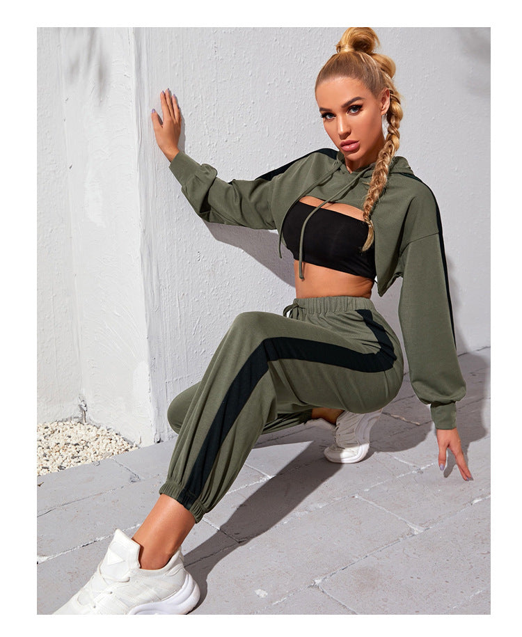 Gym and Running Yoga Wear Loose Casual Sports Suit