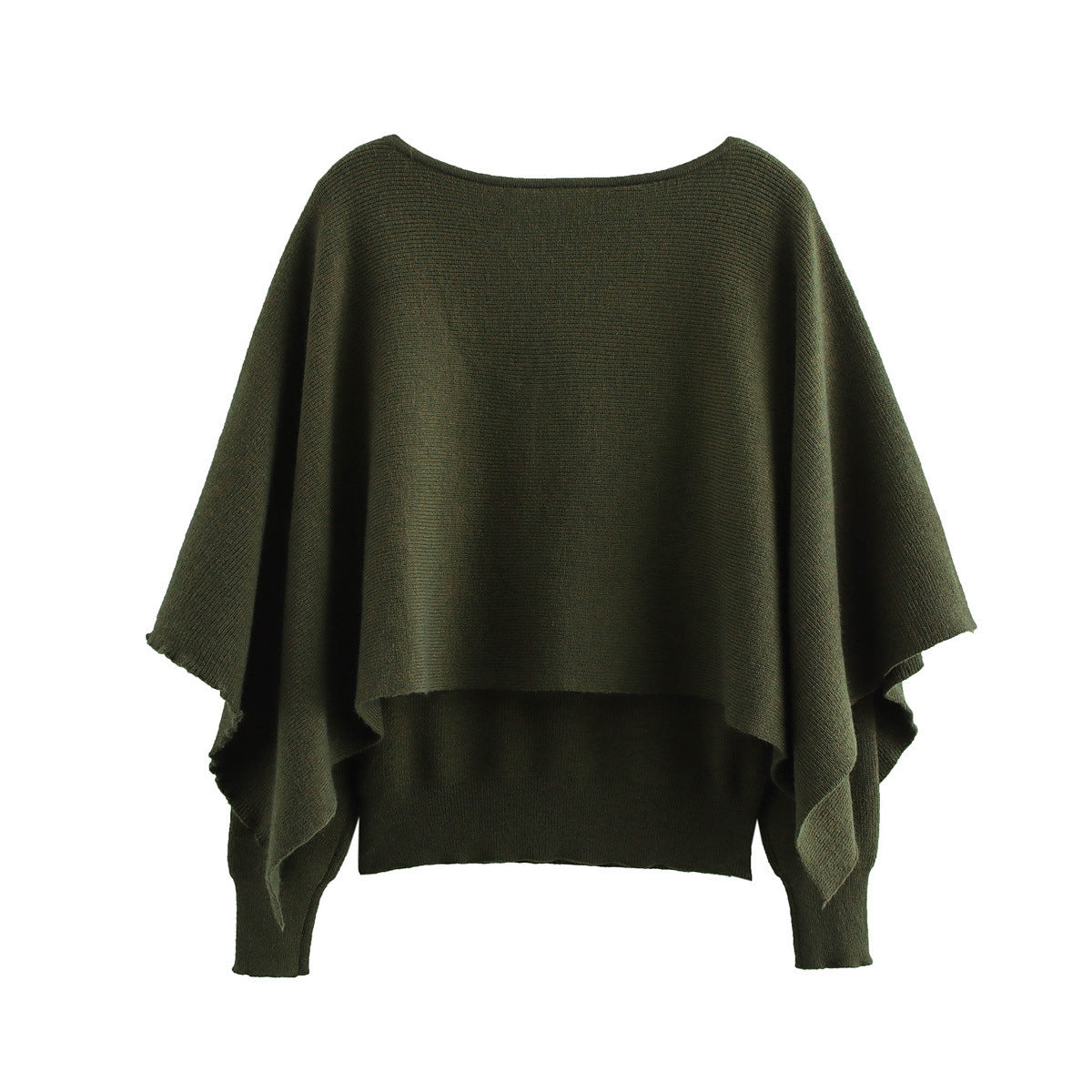 Women's Pullover Cape Sweater Top