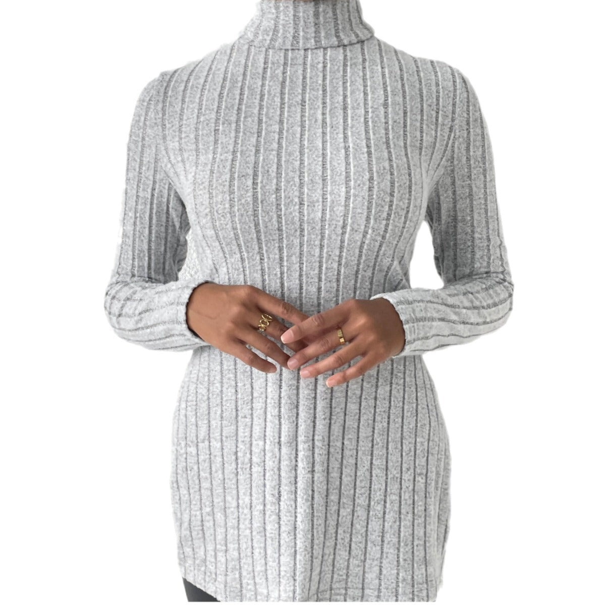 Turtleneck Pullover Clothing Sweater