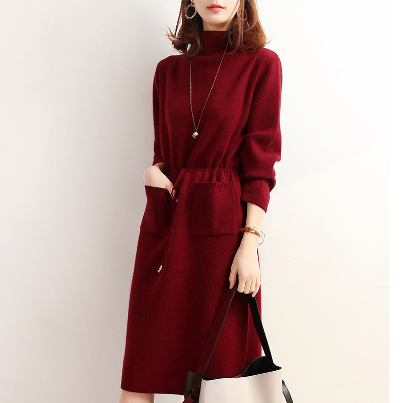 Women's Fashion Thickened Knitting Bottoming Skirt