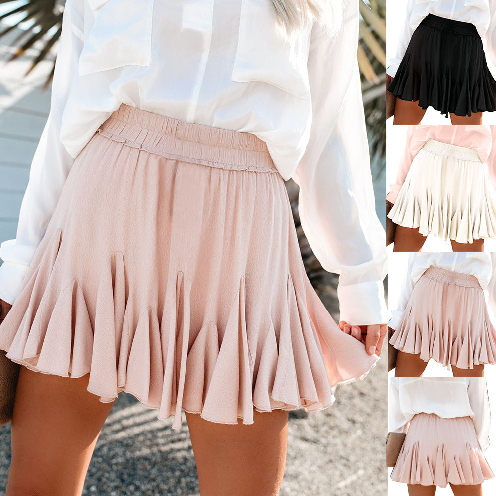 High-waist pleated mini skirt - Girl Season Boutique