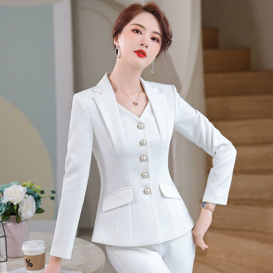 Bossy Suit Jacket New Autumn And Winter Leisure Two-piece Suit