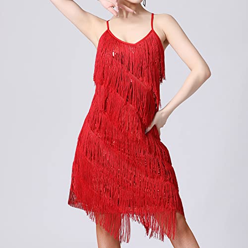 Hollywood Girl fashion tassel sequence Dress