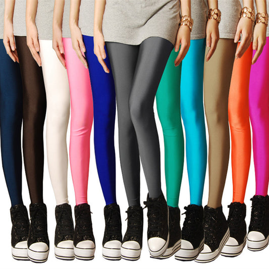 Women's Slim Cropped Leggings Thin