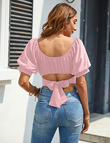 Jasmine Girl cute Fashion shoulder Crop Top