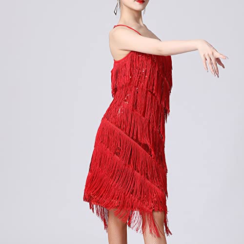 Hollywood Girl fashion tassel sequence Dress