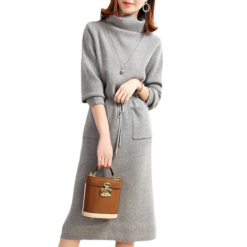 Women's Fashion Thickened Knitting Bottoming Skirt