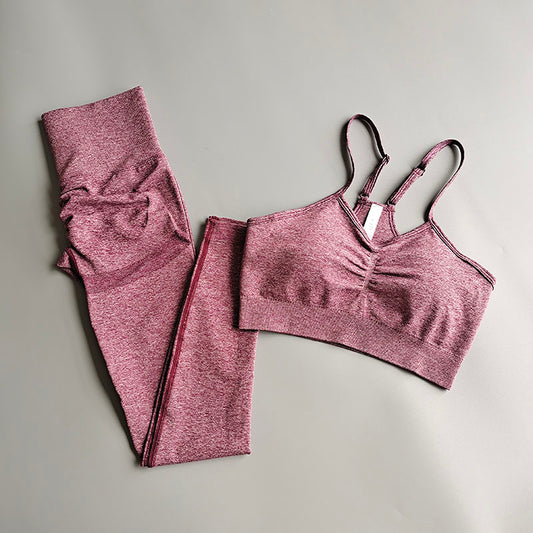 Women's Sports Yoga Clothes Two Piece Set