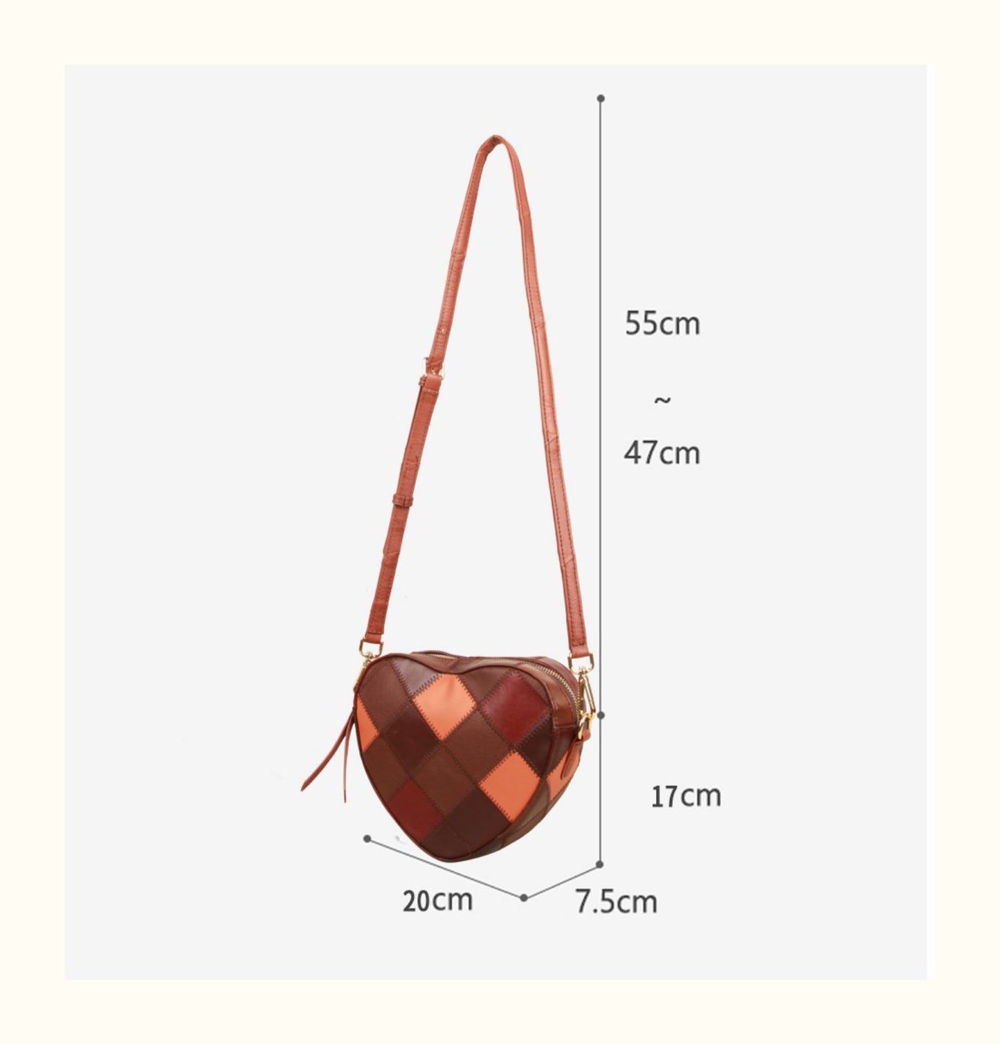 Bucket Bag Women's Crossbody Leather Retro