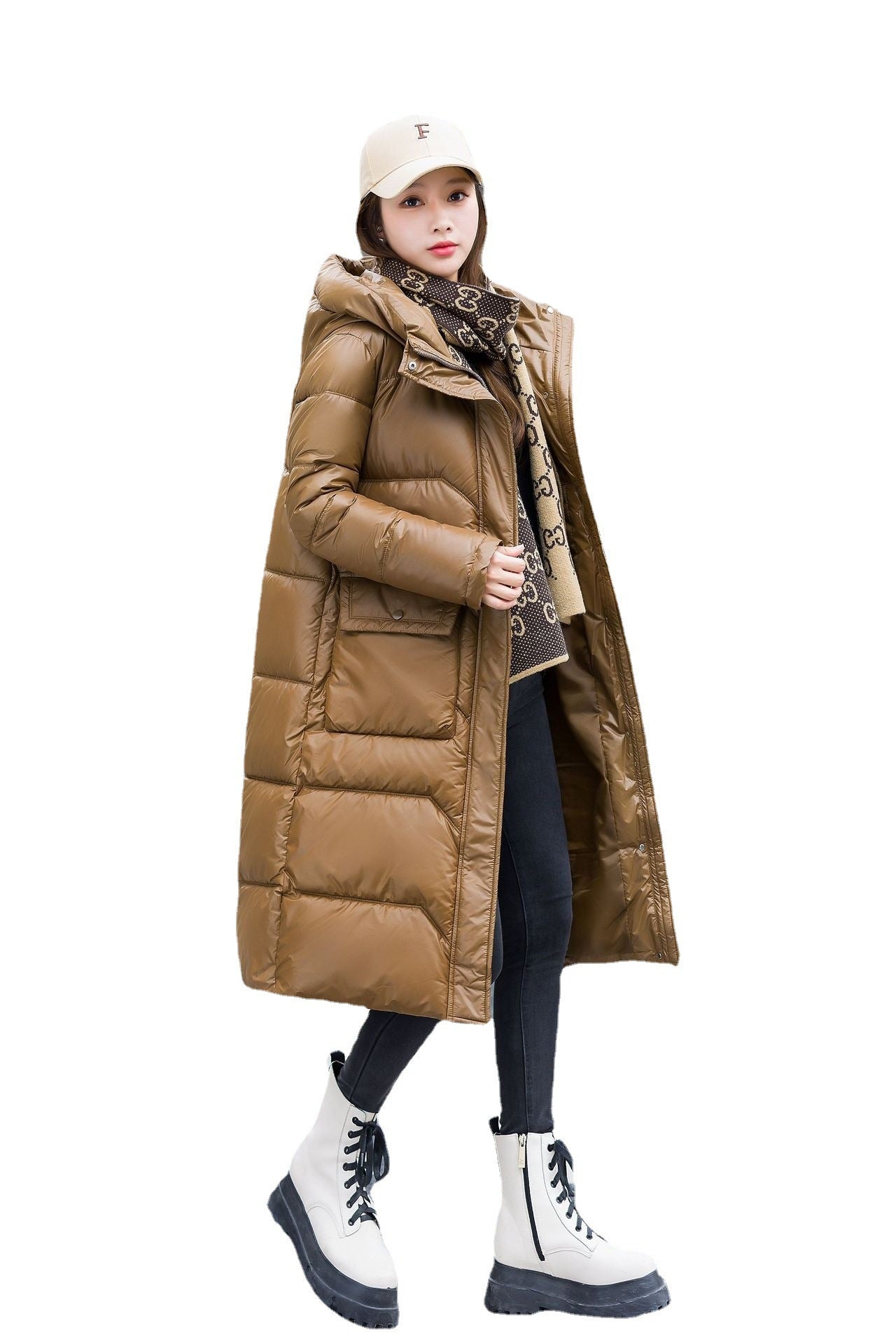 Winter Korean Style Fashion Jacket Mid-length