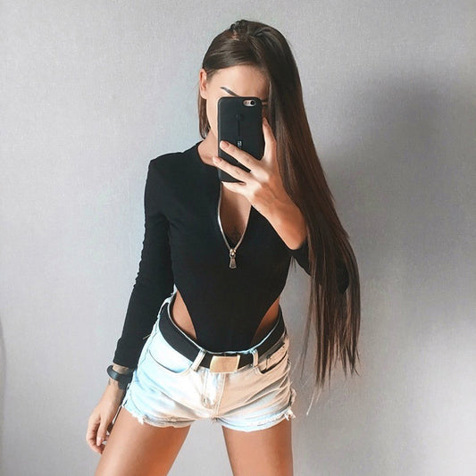 Fashion Personality Slim Fit Jumpsuit Top