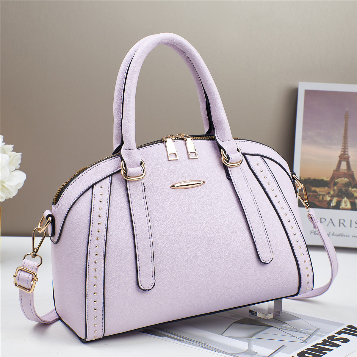 Simple Generous One-shoulder Crossbody Women's Bag