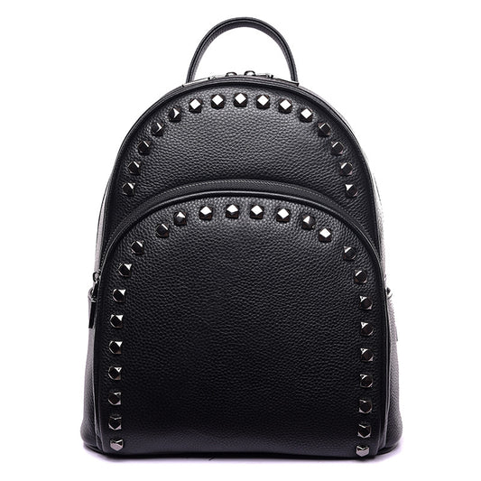 Women's Fashion Leather Casual All-match Backpack