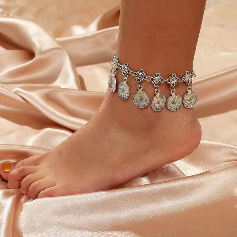 Turkey Coin Antalya Bracelet Beach Ankle