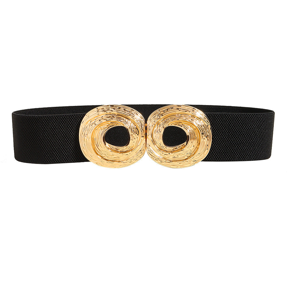 Fashion Bohemian Metal Circle Hollow Belt