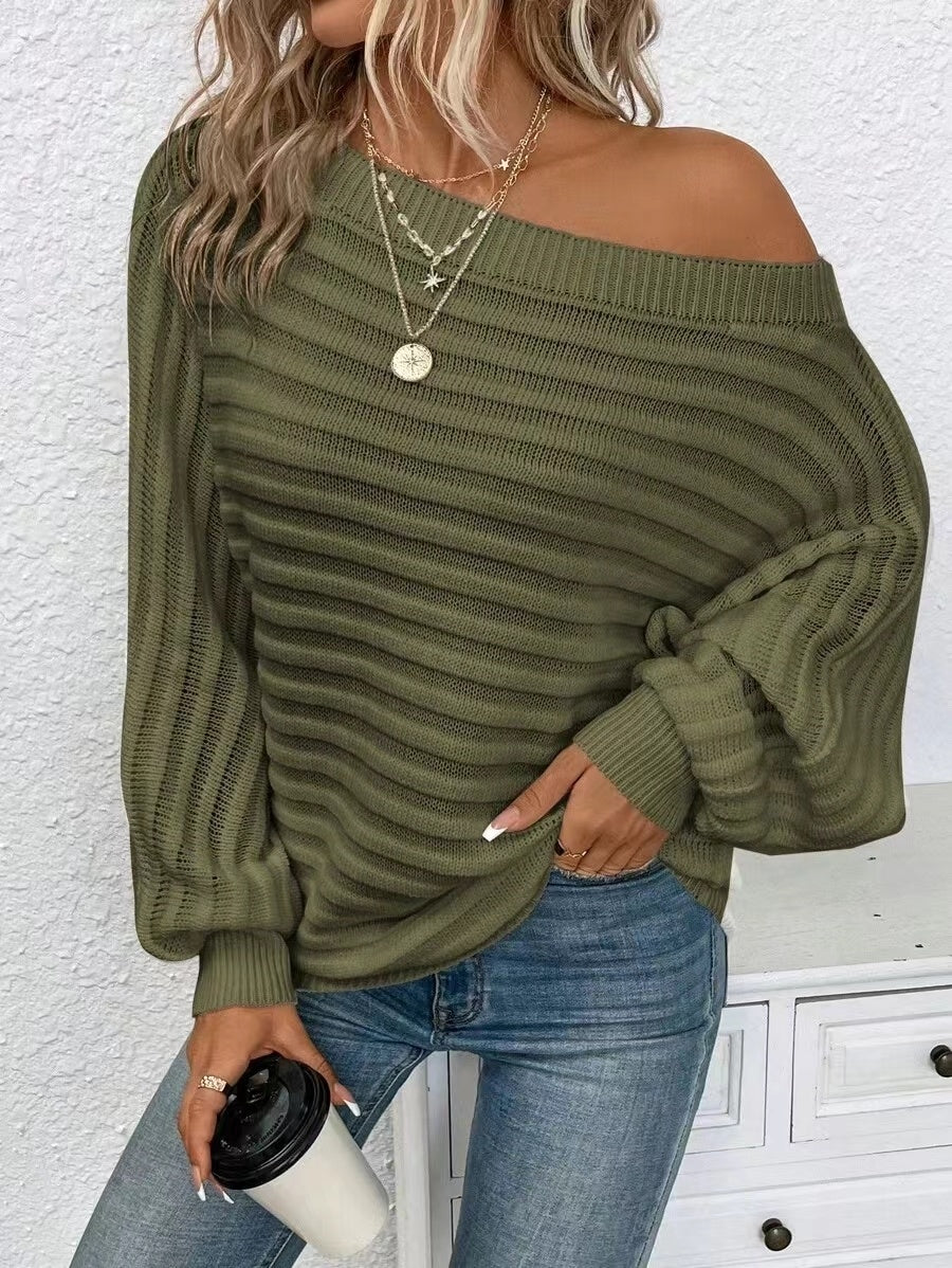 Women's Polyester shoulder Top