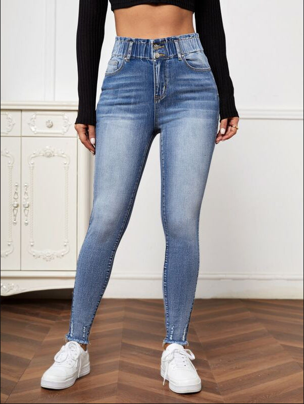 New Fashion Jeans High Elastic Tight Jeans