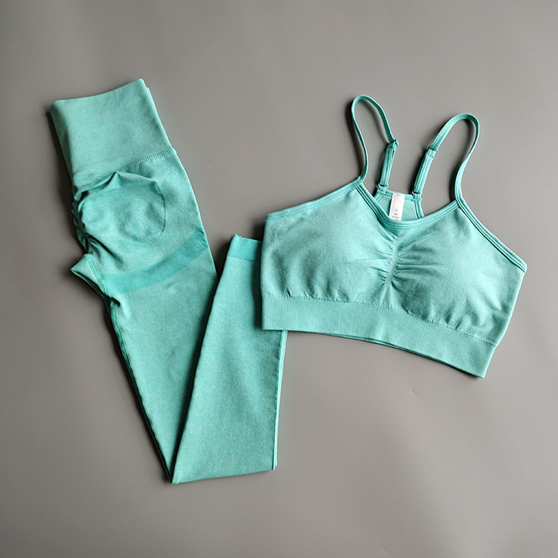 Women's Sports Yoga Clothes Two Piece Set