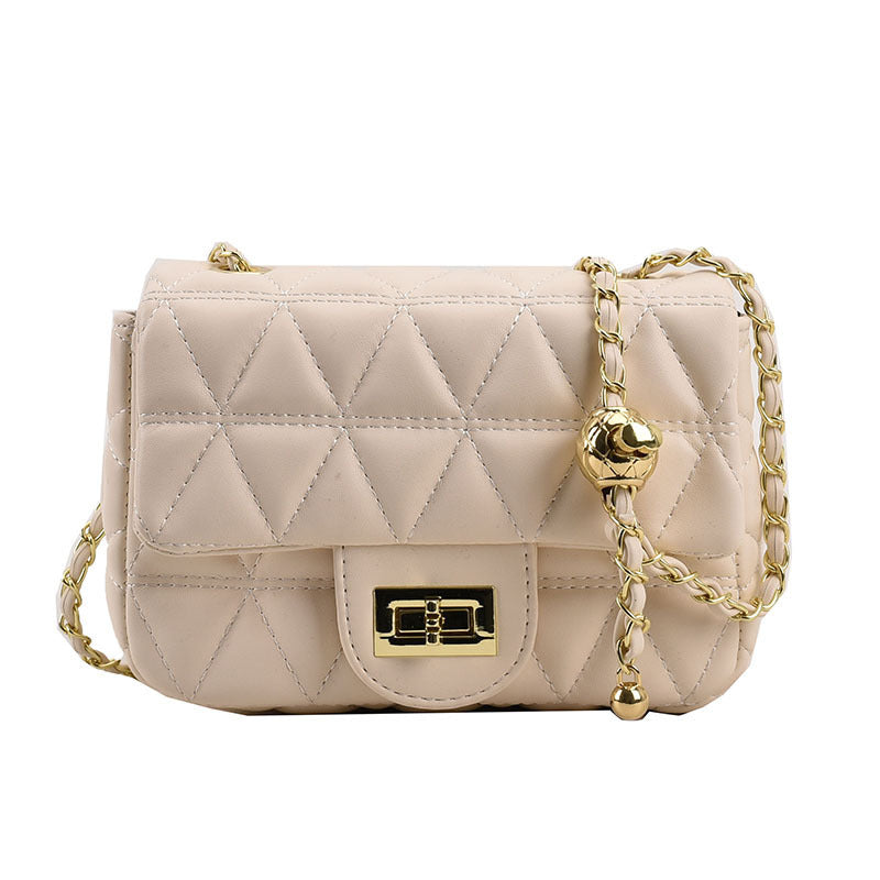 High-grade Diamond Pattern Chain Bag