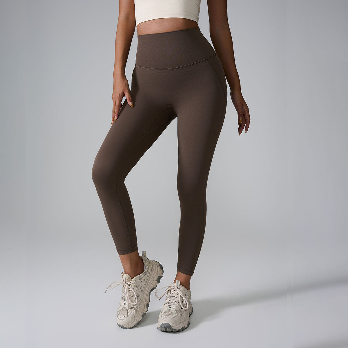 Yoga Pants Seamless Nude Feel High Waist Peach Yoga Pants