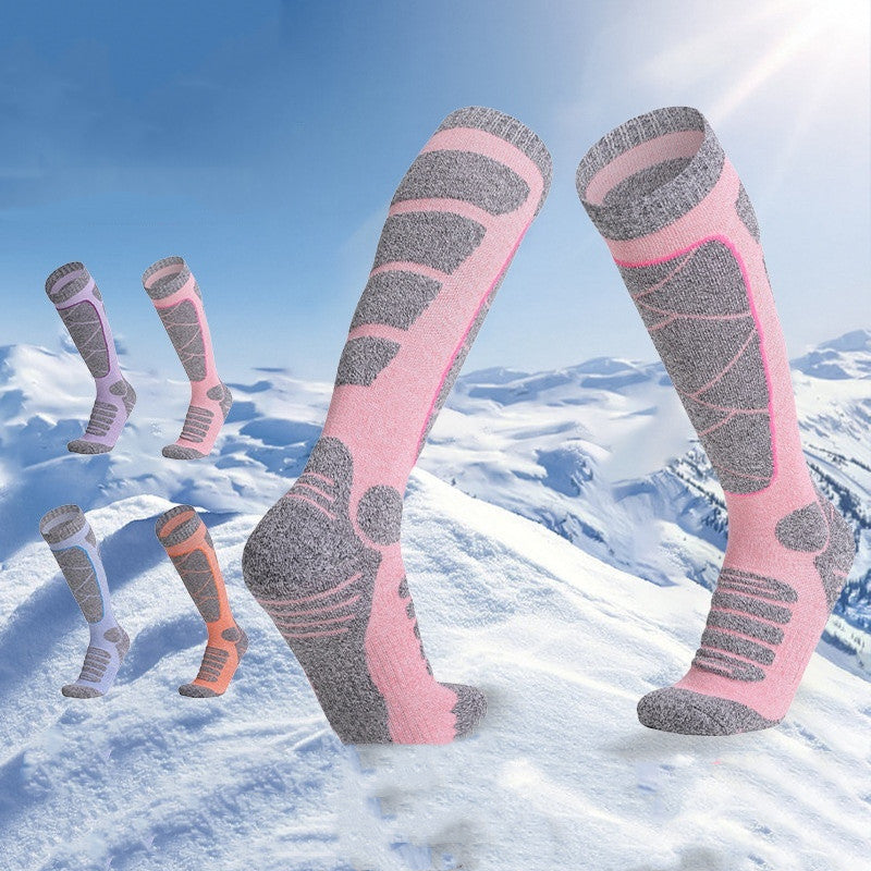 Warm Outdoor Sports Terry Socks