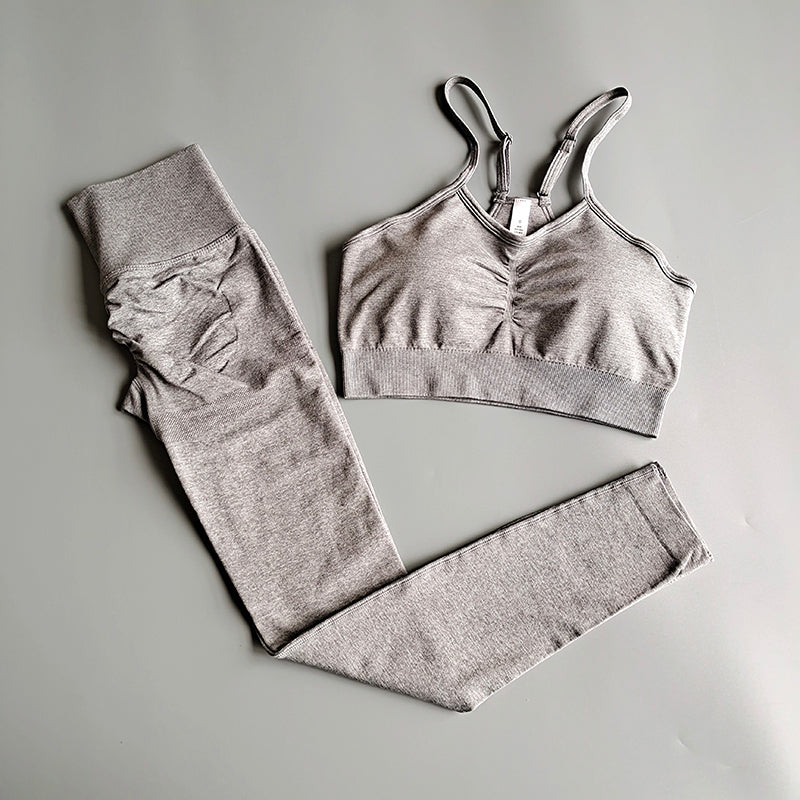 Women's Sports Yoga Clothes Two Piece Set