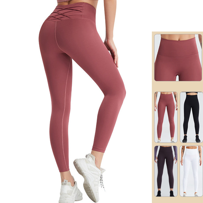 Women's Quick Dry High-waisted Yoga Pants Athletic Leggings