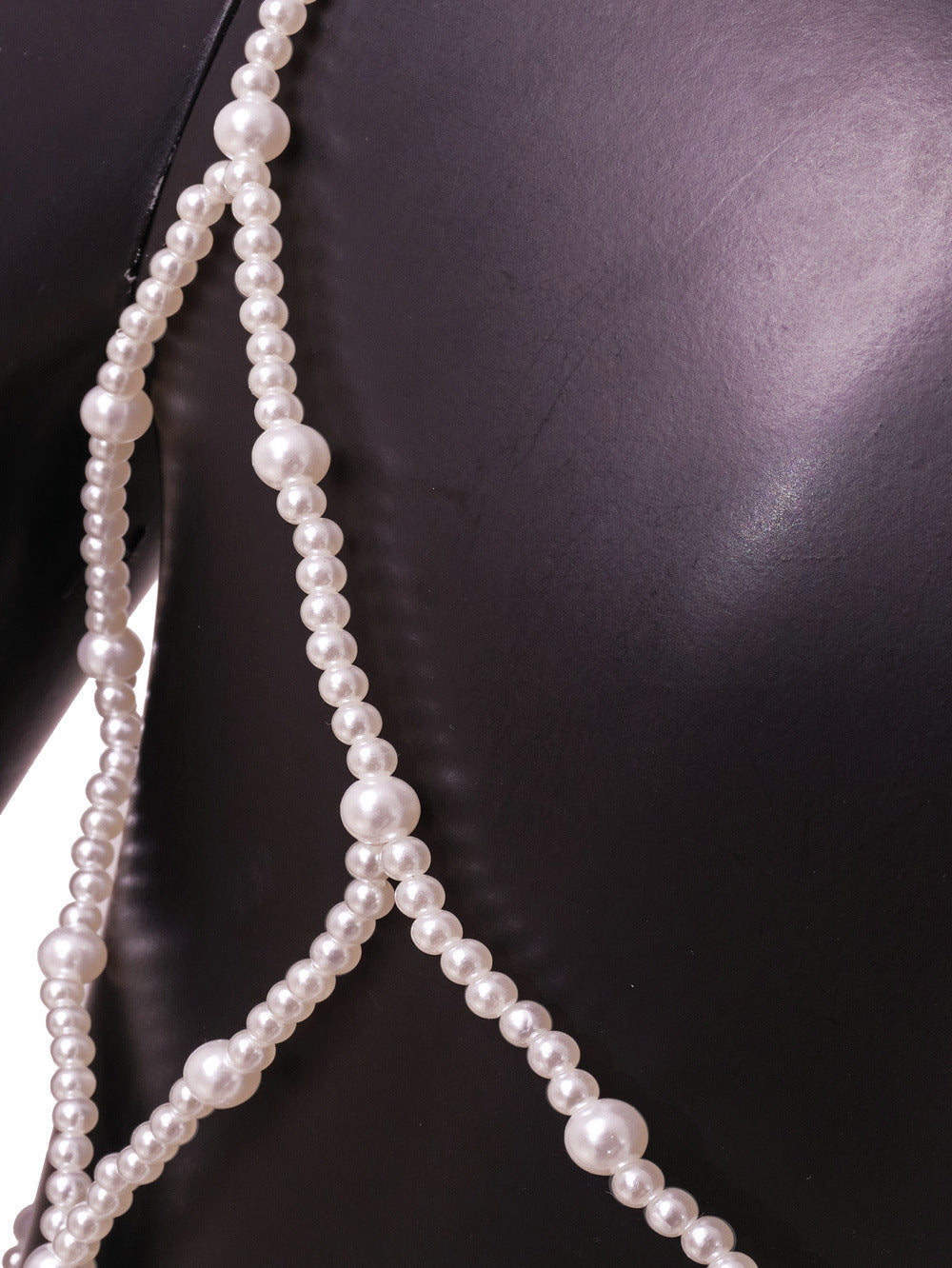 Outdoor All-matching European And American Pearls Camisole