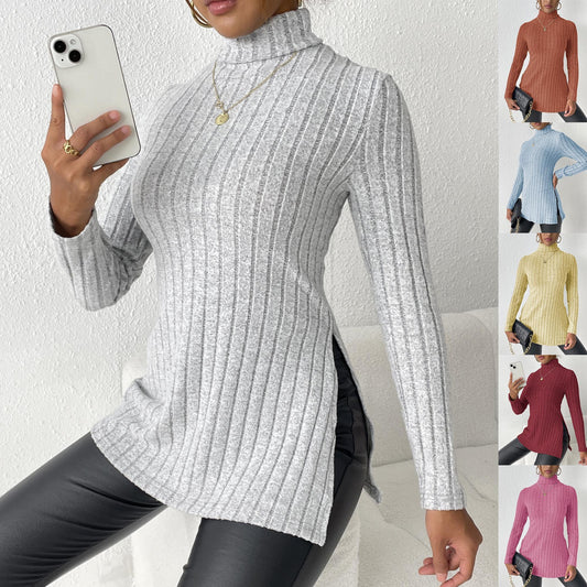 Turtleneck Pullover Clothing Sweater