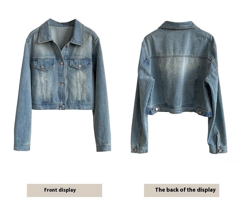 Spring American Style Loose All-matching denim Jacket