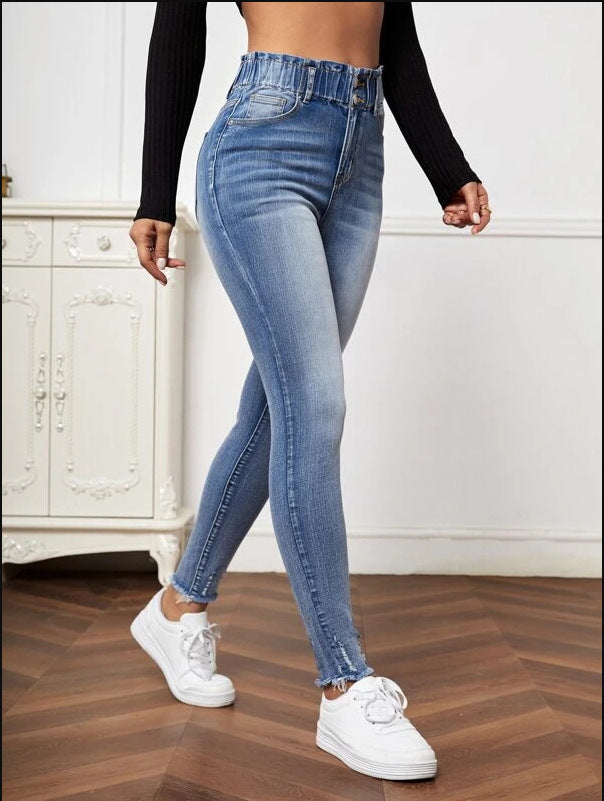 New Fashion Jeans High Elastic Tight Jeans