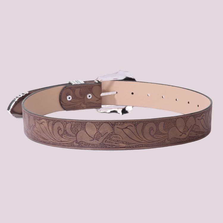 High-grade Brown Jeans Strap Casual Belt