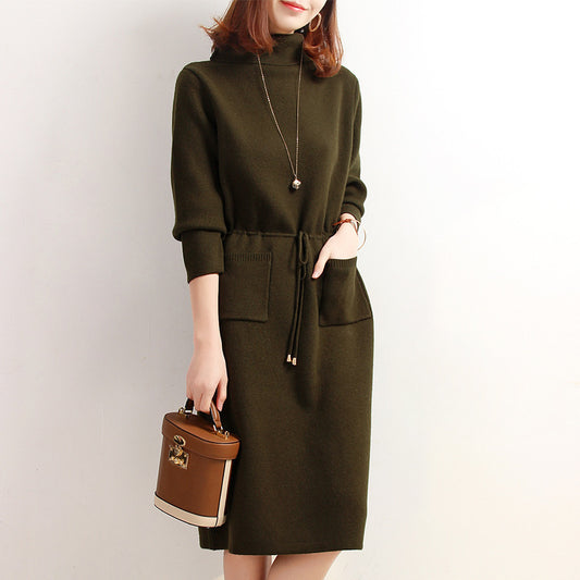 Women's Fashion Thickened Knitting Bottoming Skirt