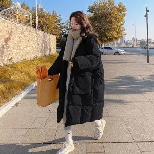 Korean Version Of Loose Padded Coat With Thick Warm Coat Tide