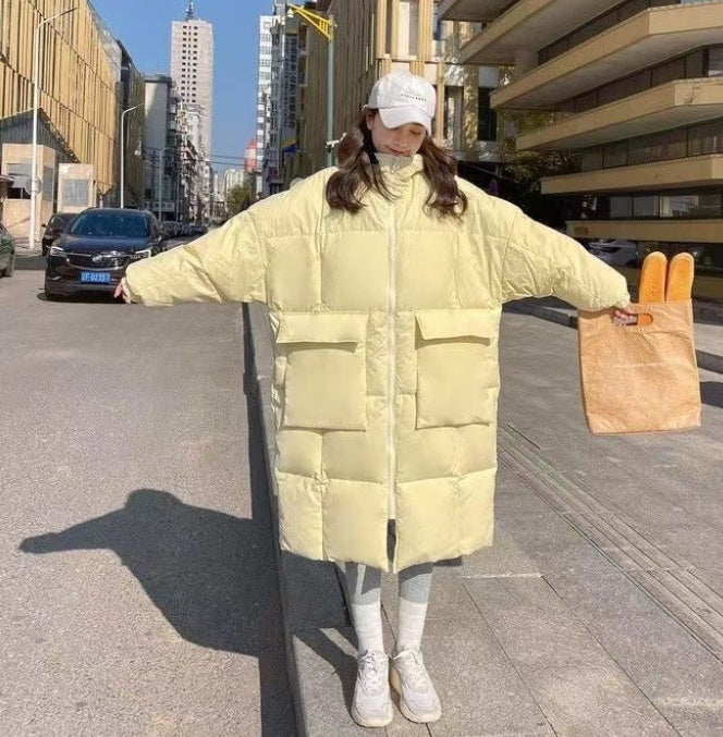 Korean Version Of Loose Padded Coat With Thick Warm Coat Tide