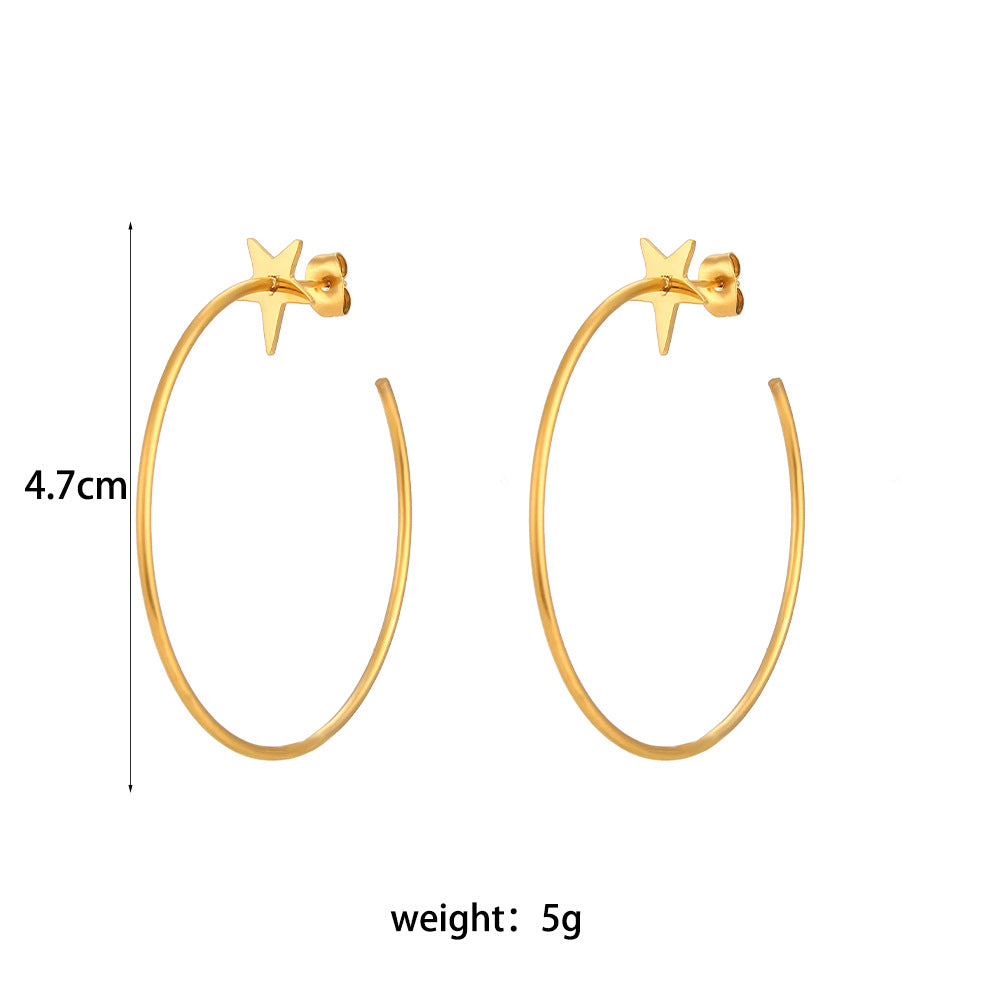 Fashion Popular Personalized High-key Dignified Earrings Jewelry