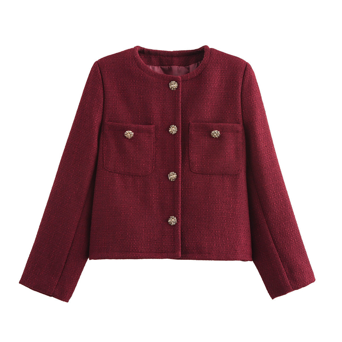 Women's Tweed Cardigan Coat