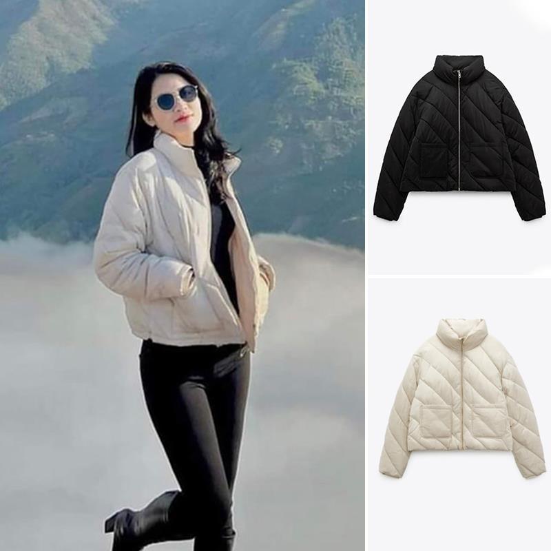 Women's Fashion Casual Twill Cotton Jacket Coat