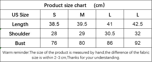 Round Neck Stitching Contrast Color Ultra Short I-shaped Sleeveless Vest T-shirt Top