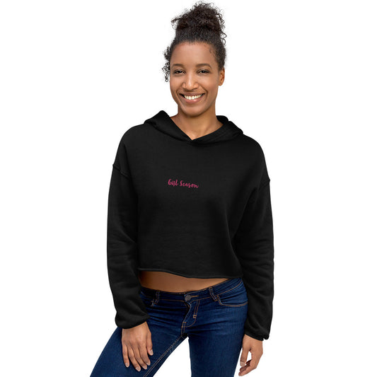 Girl Season women’s fashion Crop Hoodie