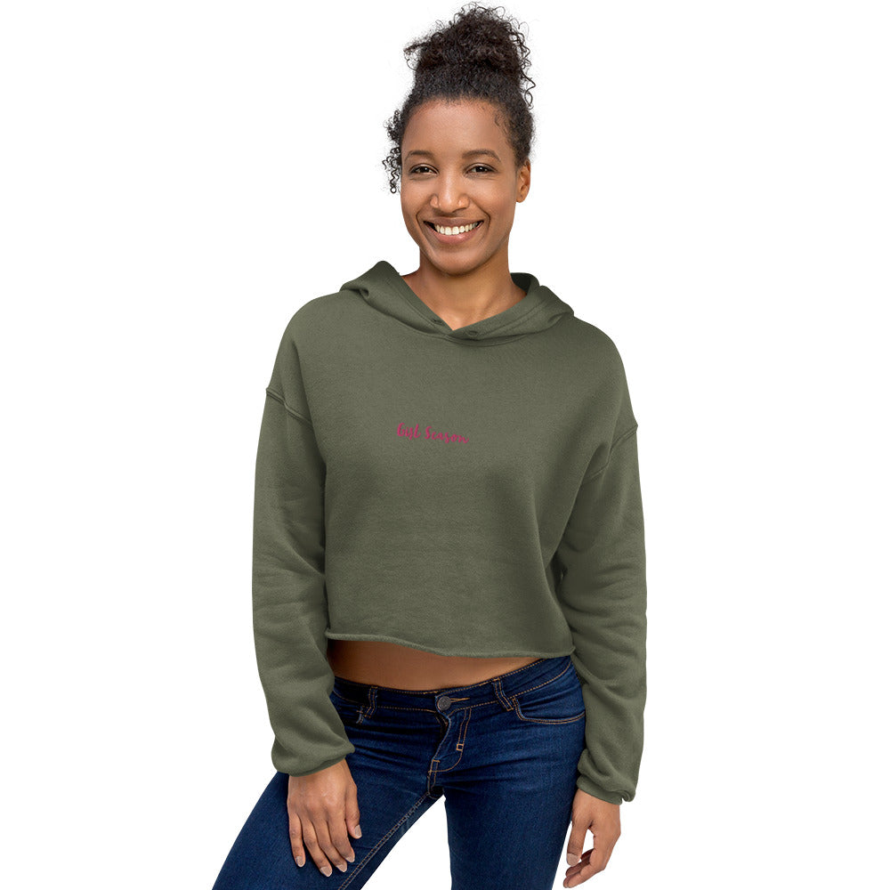 Girl Season Crop Hoodie