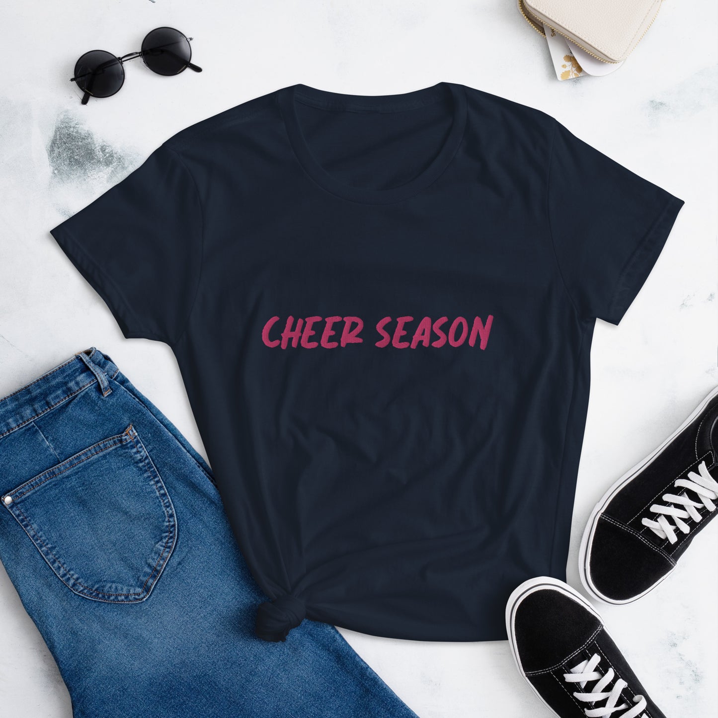 Girl Season Cheer season  t-shirt