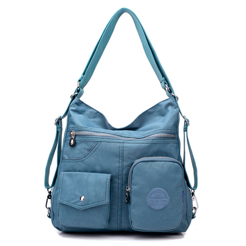 Waterproof Bylon Cloth Crossbody Bag